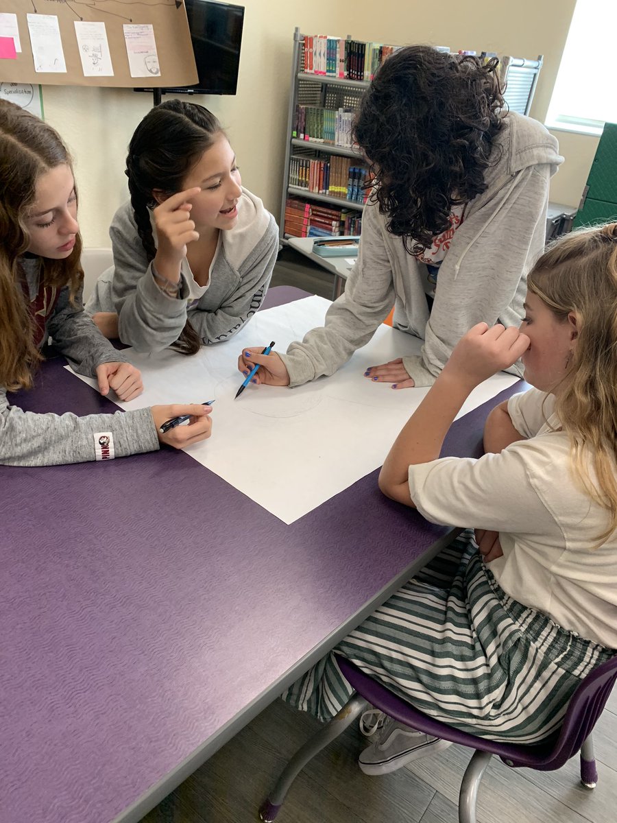 michellevwalsh's tweet photo. Multi-grade teams work together to invent #mockup products to meet the needs for their particular customers. #PBLlaunch #TCSMS https://t.co/k7vRpjVuT2