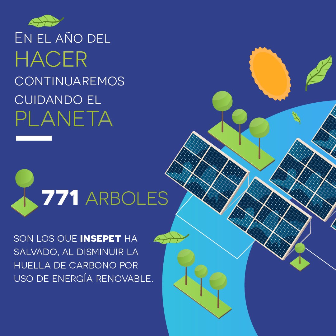 Insepet's tweet photo. !En el año del HACER continuaremos cuidando el PLANETA!.. 771 ARBOLES hemos salvado, al disminuir la huella de carbono por usar energía renovable. ¡Juntos podemos cuidar al PLANETA!
#insepet #insepetcolombia #energiarenovable #savetheplanet #gilbarco #veederroot #bogota #colombia https://t.co/Ym0occeTt9