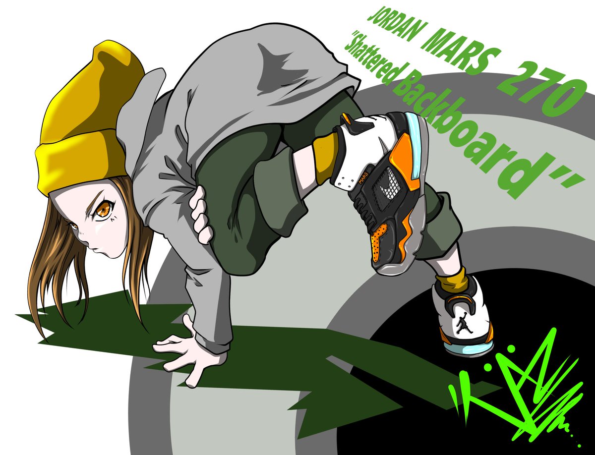 vanhouten1117's tweet photo. 【スニーカーイラスト】×【ブレイクダンスイラスト】
AIR JORDAN MARS 270 "Shattered Backboard"
オレンジのスニーカーばっかり描いてる笑好みが出てもーてますね(^o^;)
#AirJordan #airjordanmars #jordanmars #エアジョーダン #エアジョーダンマーズ #スニーカー #スニーカー女子 #パーカー女子 https://t.co/EL7XrzqhYt