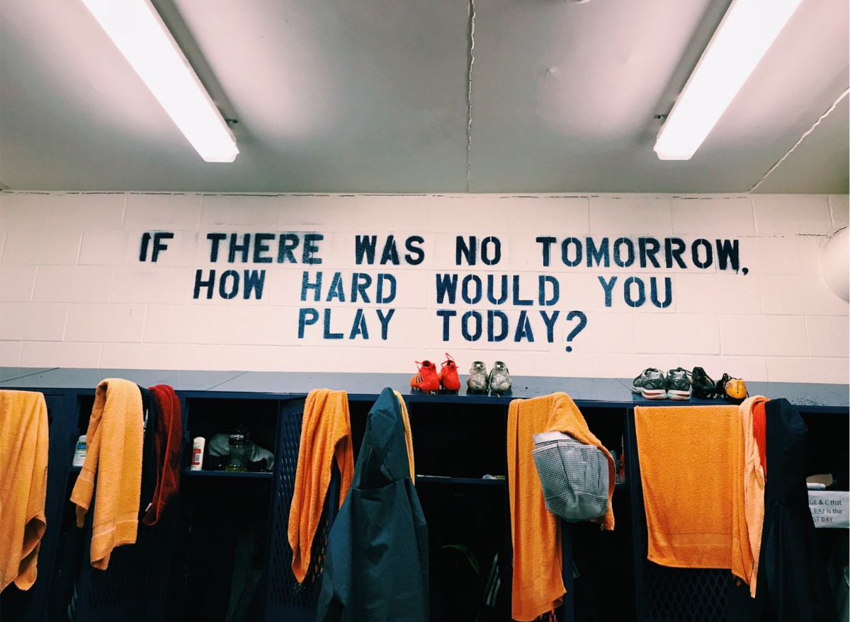 BanffHockey's tweet photo. "If there was no tomorrow, how hard would you play today?" https://t.co/Jkqug0XZCl