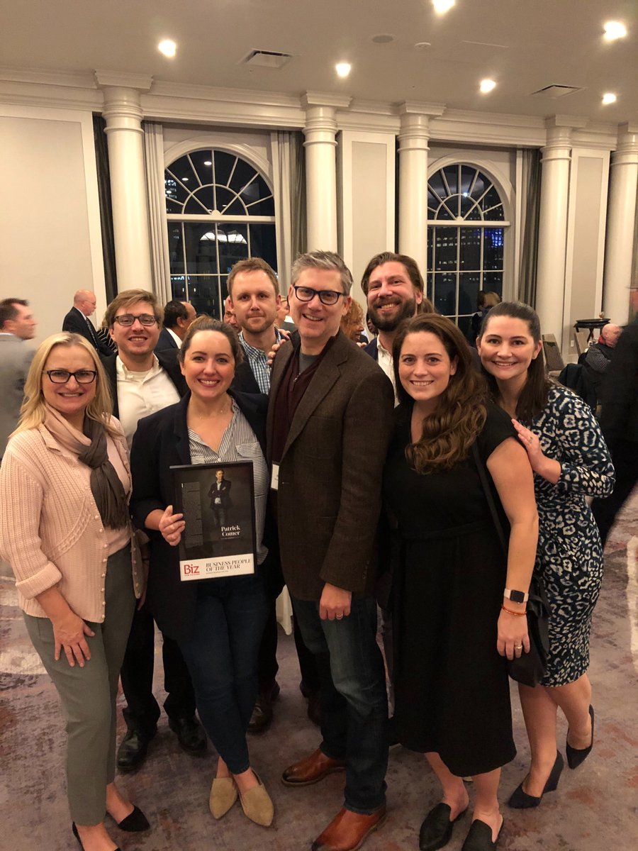 What a way to kick off 2020! Cheers to our CEO, <a href="/comerpatrick/">Patrick Comer</a>, and thank you to <a href="/BizNewOrleans/">Biz New Orleans</a> for hosting this outstanding event! #leadership #lucid #ceo