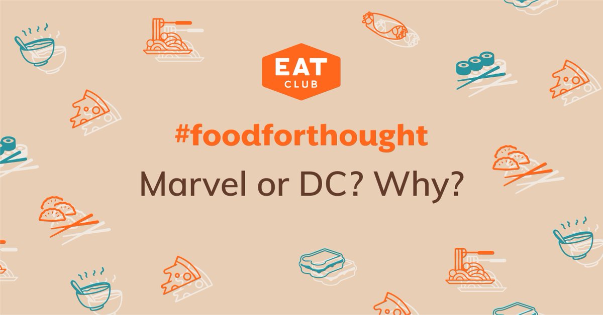 Pose this question to your teammates at lunch today... and drop your answers below. 👇
#companyculture #eatclub #foodforthought