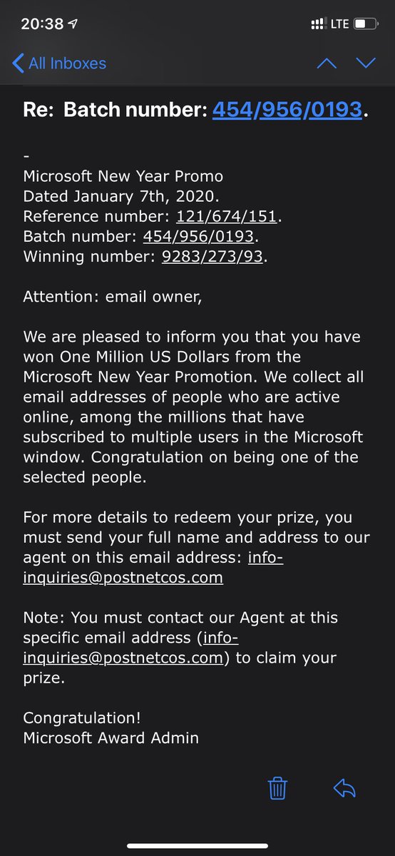 fwartner's tweet image. I made a million without doing anything! 😱 #StopScamming