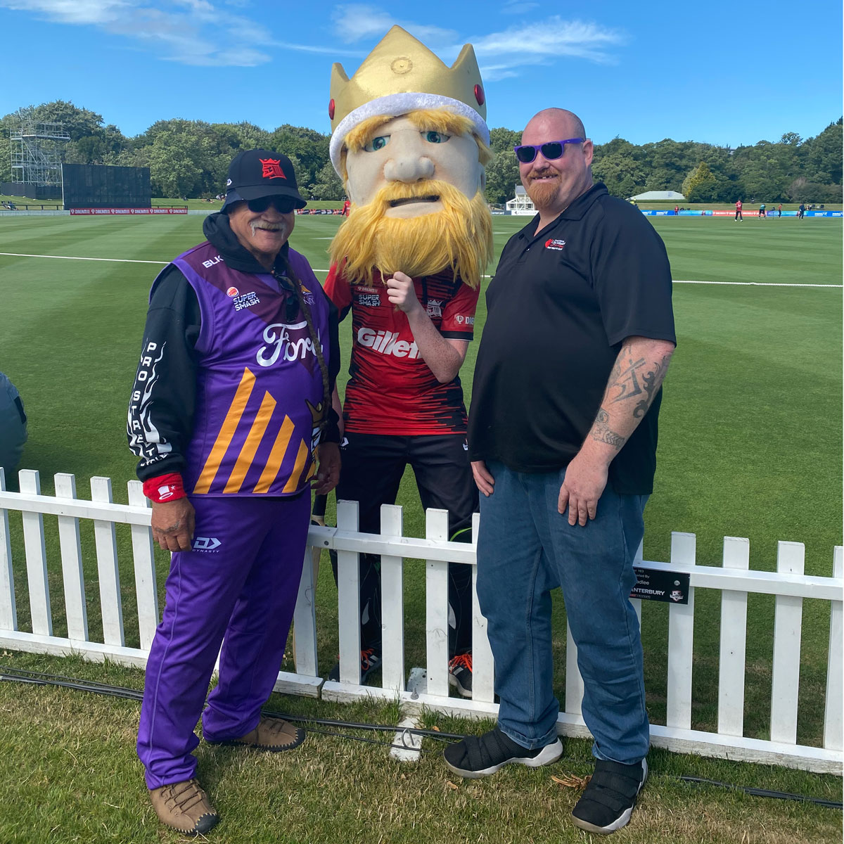 Yesterday we had the honour of being able to treat some of our men down to a day of cricket. The guys are big cricket fans however had never had a chance to attend a game before and they absolutely loved the chance to be a part of the crowd and to support their team…very loudly!