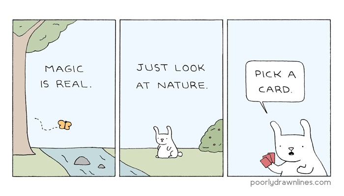 PDLComics's tweet image. magic