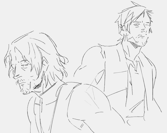 id like to thank n*rman r**dus for having arms
(im on s3 of TWD) 