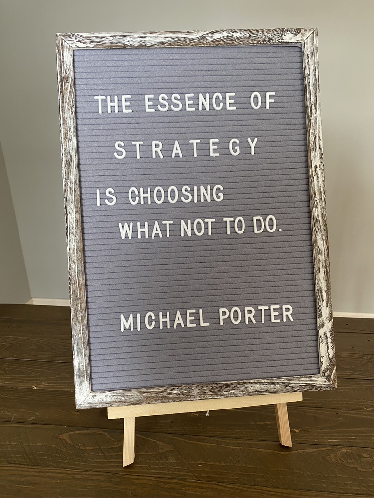 encorestrategic's tweet image. Knowing, and effectively communicating what you don&apos;t do, is more important then talking about what you do. 

#FTN #fixthisnext #profitfirst #pumpkinplan #business #businessplan #strategy