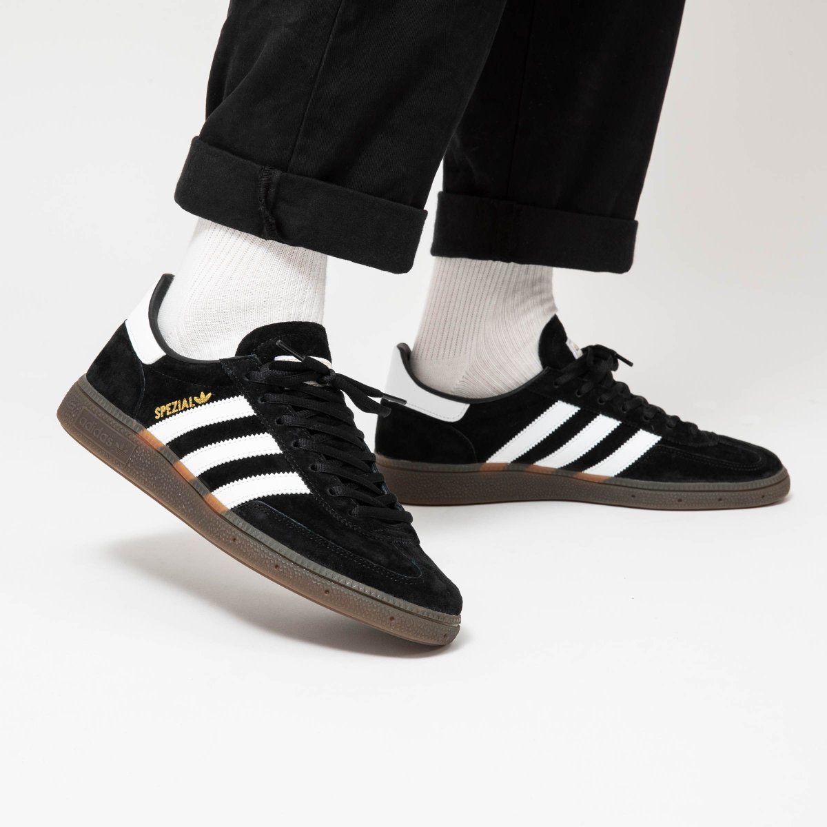 adidas spezial black and white
