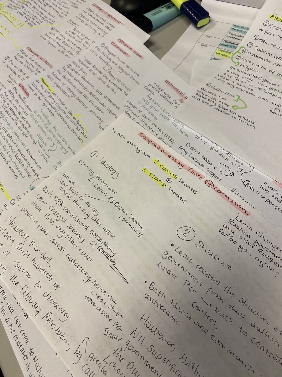 HistoryColfes's tweet photo. We’re so impressed by the dynamic and focused ways in which our Year 13s and Year 11s have been revising for their mocks- the very best of luck to all and remember- this is a learning experience giving you a test run before the summer! #putintheworkin #russianhistory #aqa https://t.co/fLtIHKBaOr