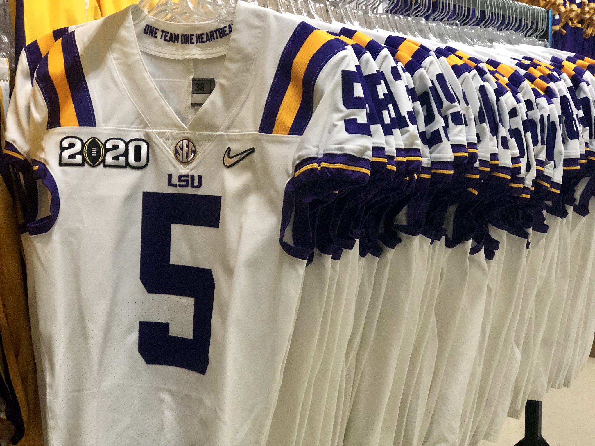 lsu championship jersey 2020