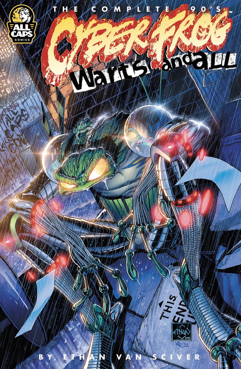EthanVanSciver's tweet image. Here it comes. #CYBERFROG WARTS AND ALL. 

Just a few more days till launch. 
Give me a RIBBIT🐸🐸🐸🐸