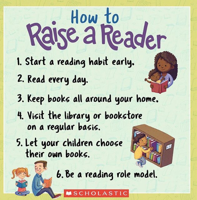 jediguybrarian's tweet photo. #HowToRaiseAReader https://t.co/He3CU8vLe7