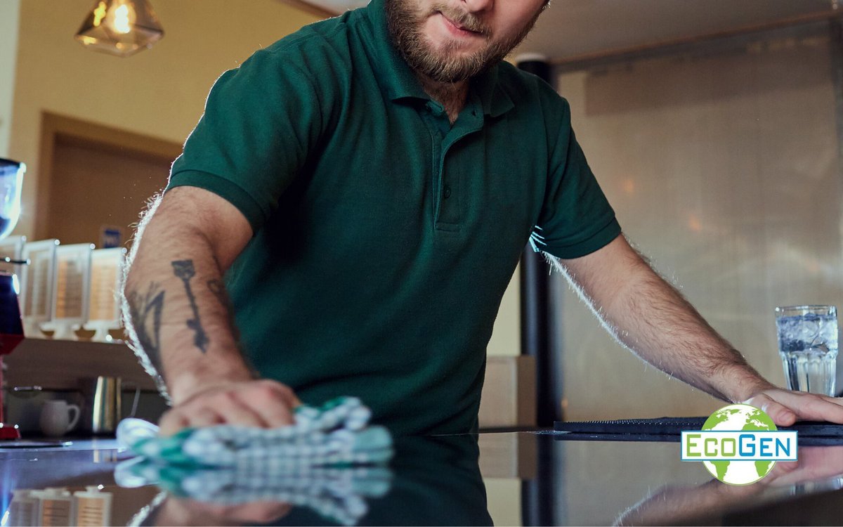 EcoGenCleaners's tweet image. Looking for a safe and effective cleaner for your restaurant or business?  EcoGen All Purpose Cleaner removes dirt and grime without harsh chemicals.  No unnecessary dyes or fragrance added.  #EcoGenClean #MadeintheUSA