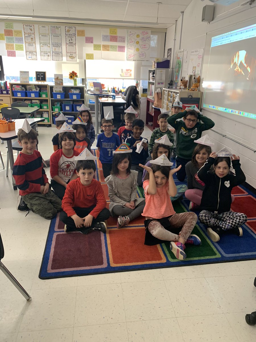 We wear many hats and play many roles in room 11! #kip109 #engage109