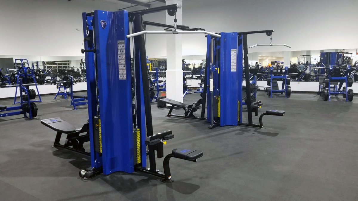 TuffstuffIntl's tweet image. Thank you Oklahoma Athletic Center (OAC) Fitness &amp;amp; Performance for choosing TuffStuff! We love the bright Royal Blue colors and 3D Laser Cut logos you chose to match OAC’s branding.  #TuffStuff #Fitness #OklahomaCity #OAC #TuffStuffNation #Gym