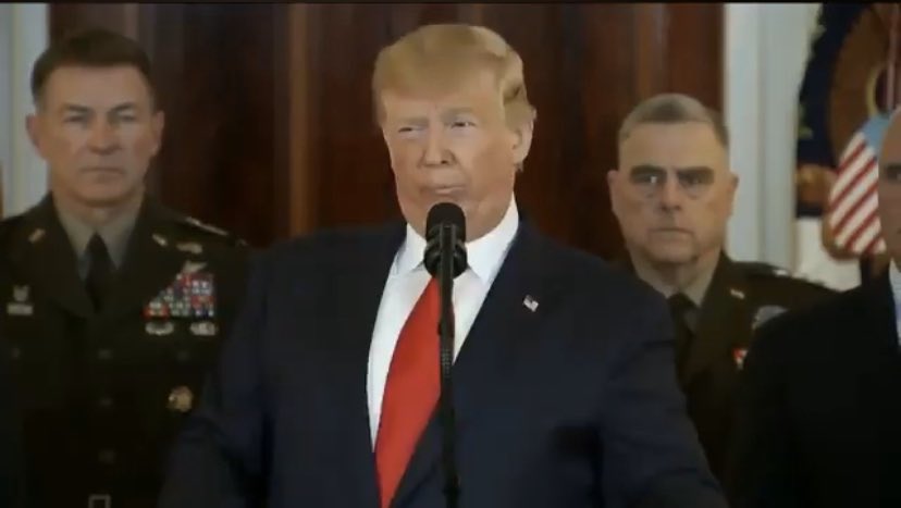 AccessTheHigh's tweet photo. Ya mans out here wildn out 
(Toyler-rited)
Sniffin his own bullshit 
#trumpspeech #IranAttacks https://t.co/BRmXtrauRE