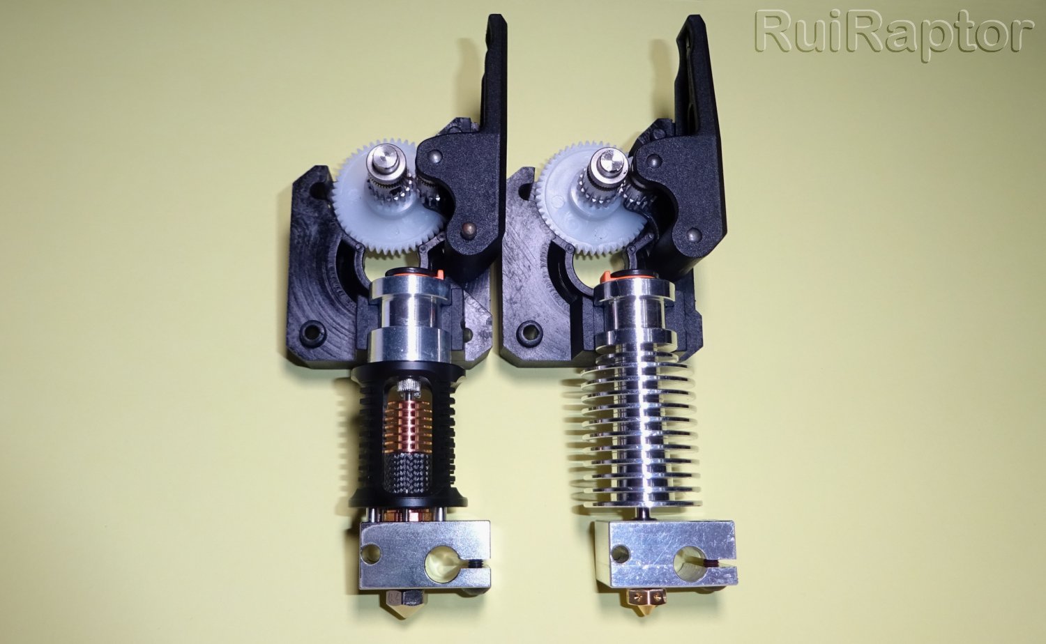 RuiRaptor on Twitter "Trianglelab DRAGON Hotend VS E3D V6 Hotend 