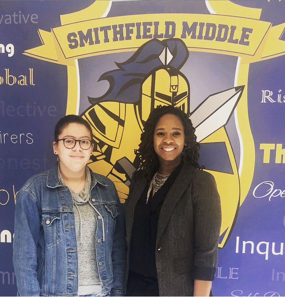 SmMSKnights's tweet photo. Betsbe Sierra will represent @SmMSKnights for the Balanced, Self-Directed Character Award at the upcoming @JCPS_NC board meeting. Betsbe is a diligent AVID student that always gives 100% in all that she does. We are so proud of Betsbe for modeling what it means to be a Knight! https://t.co/kfi6feMb9c
