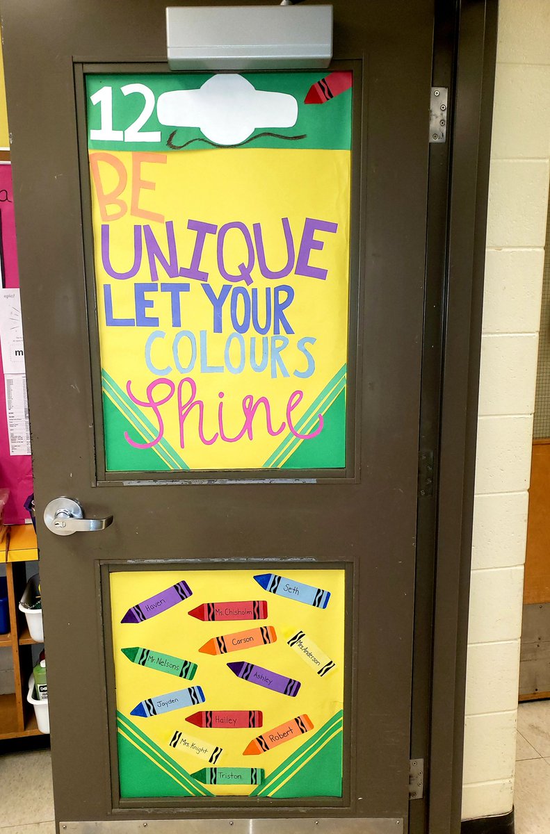 Our new door display. Love it!