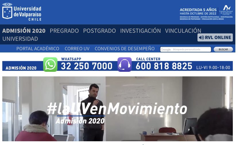 uvalpochile's tweet photo. ATENCIÓN habilitamos nuestro #WhatsappUV +56322507000 para atender todas sus consultas sobre nuestras carreras que pueden visitar en https://t.co/Bq7lAIOu3t y además, nuestro #CallCenterUV que espera sus llamados al 600 818 8825 (lunes a viernes de 9 a 18 hrs) #LaUVenMovimiento https://t.co/YooY5EU6PJ