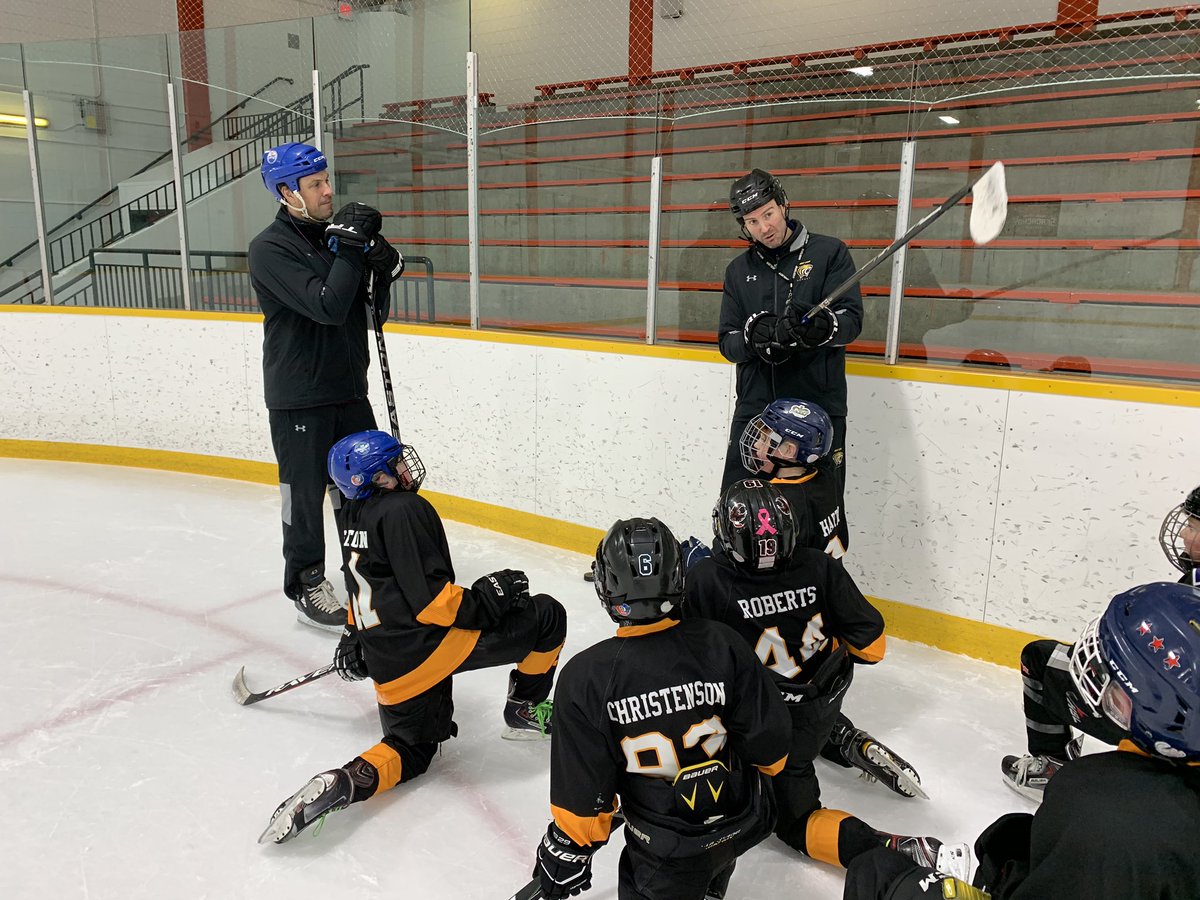 The MTC Defensemen Braintrust sharing some knowledge
<a href="/Jason_Strudwick/">Jason Strudwick</a>  + Paul Manning