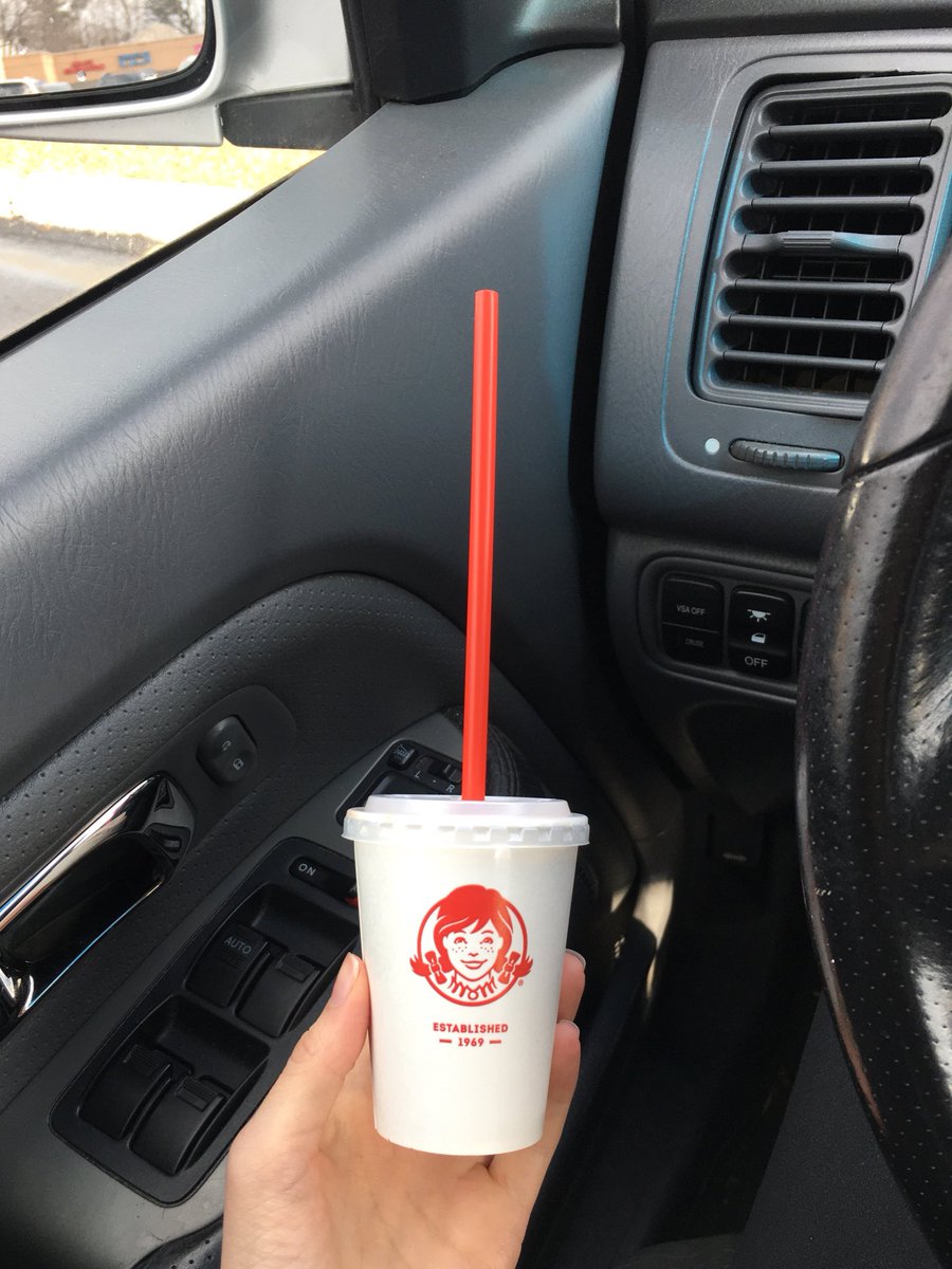 I will never stop thinking about this frosty I got today