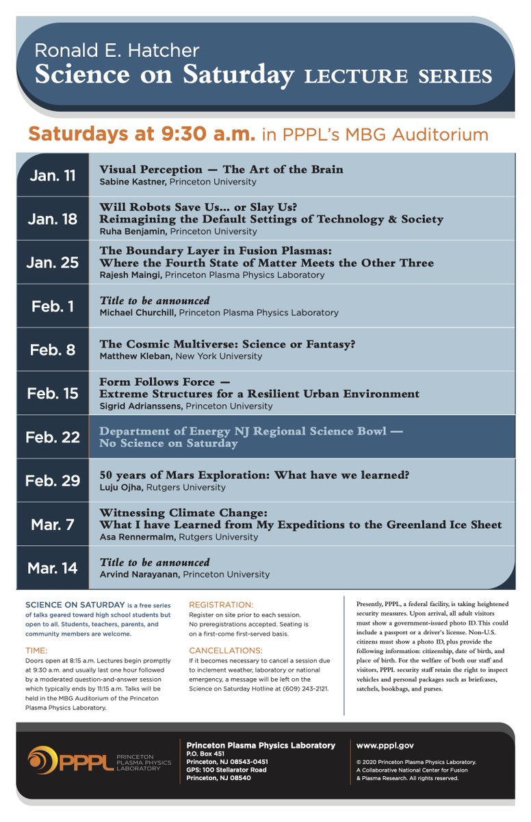 Princeton University (@princeton) on Twitter photo Kicking off this year's <a href="/PPPLab/">PPPL</a> #SciOnSat series is <a href="/PsychPrinceton/">Psychology@Princeton</a> and <a href="/PrincetonNeuro/">Princeton Neuroscience Institute</a> professor Sabine Kastner with a talk entitled “Visual Perception and the Art of the Brain." ðŸ§
This event is free and open to the public: bit.ly/2umS5ph Kicking off this year's <a href="/PPPLab/">PPPL</a> #SciOnSat series is <a href="/PsychPrinceton/">Psychology@Princeton</a> and <a href="/PrincetonNeuro/">Princeton Neuroscience Institute</a> professor Sabine Kastner with a talk entitled “Visual Perception and the Art of the Brain." ðŸ§
This event is free and open to the public: bit.ly/2umS5ph