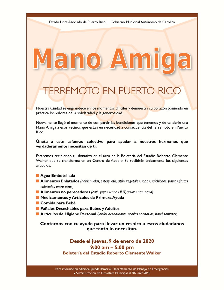 MunicipioCarol1's tweet photo. PRIMERA DAMA CAROLINENSE TIENDE MANO AMIGA A MUNICIPIOS SUREÑOS DEVASTADOS POR LOS TERREMOTOS
Solicita la ayuda comunitaria para auxiliar a las familias afectadas 

https://t.co/WcKdy0YVf9 https://t.co/txecwVUBeO