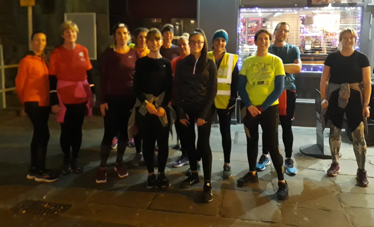 Great to see our club members tonight after the Xmas period and also welcome new people to our group 🏃‍♂️🏃‍♀️ Well done everyone 💪
Lots of support, chats and laughs as always throughout our run. Don't forget @GRLWhitby this Saturday @RunTogether <a href="/SBCSportsDev/">Scottish Borders Council Sports Development Team</a>
#REDJanuary2020