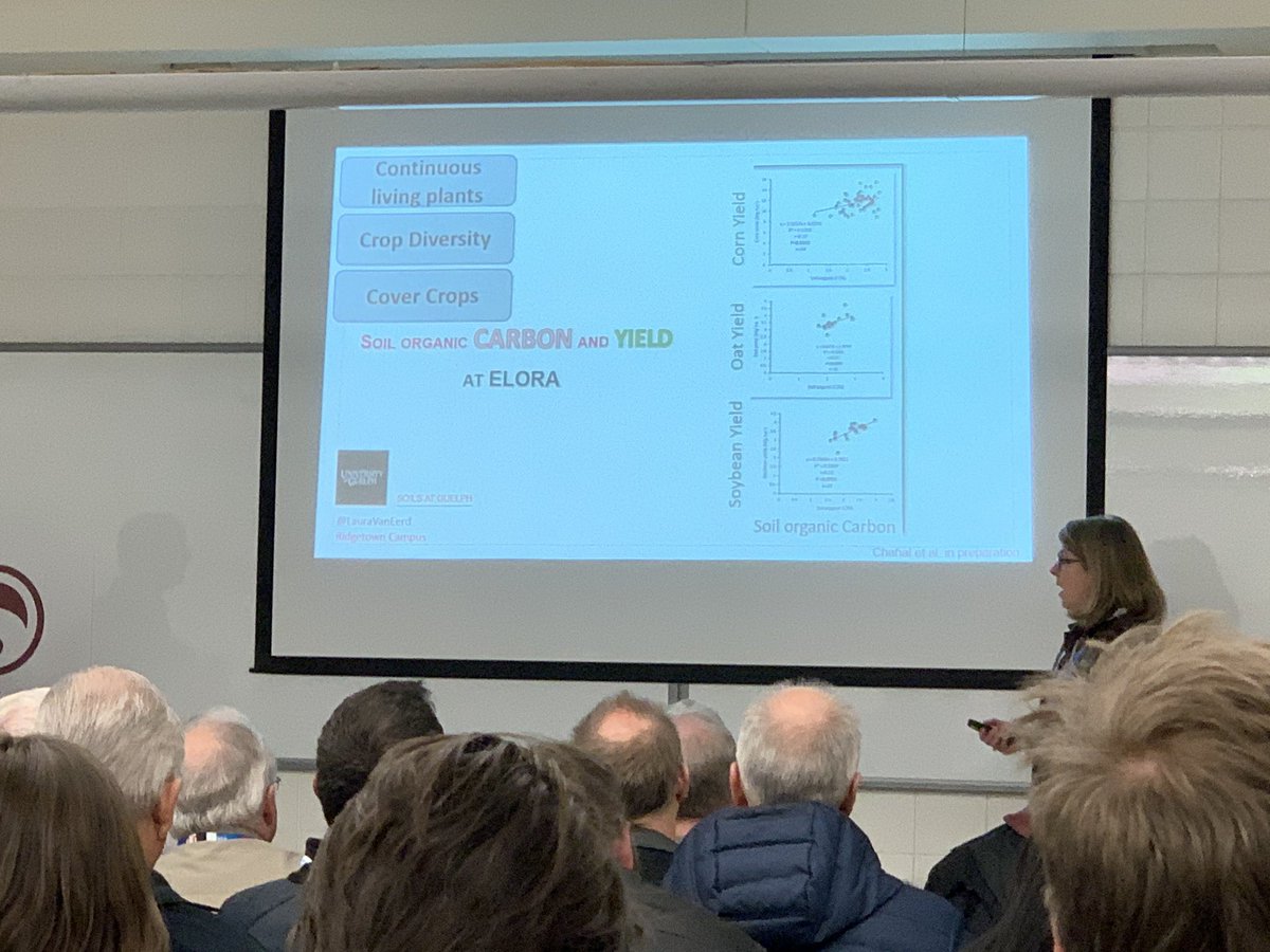 m_m_campbell's tweet photo. Agriculture’s win-win-win proposition: great practices sequester carbon, improve soil health, *and* feed people! 
@UofG’s @LauraVanEerd highlights how cover crops bring big wins! Awesome presentation at #SWAC20. #CdnAg #OntAg #AgricultureFeedsPeople https://t.co/17rsyFenZ9