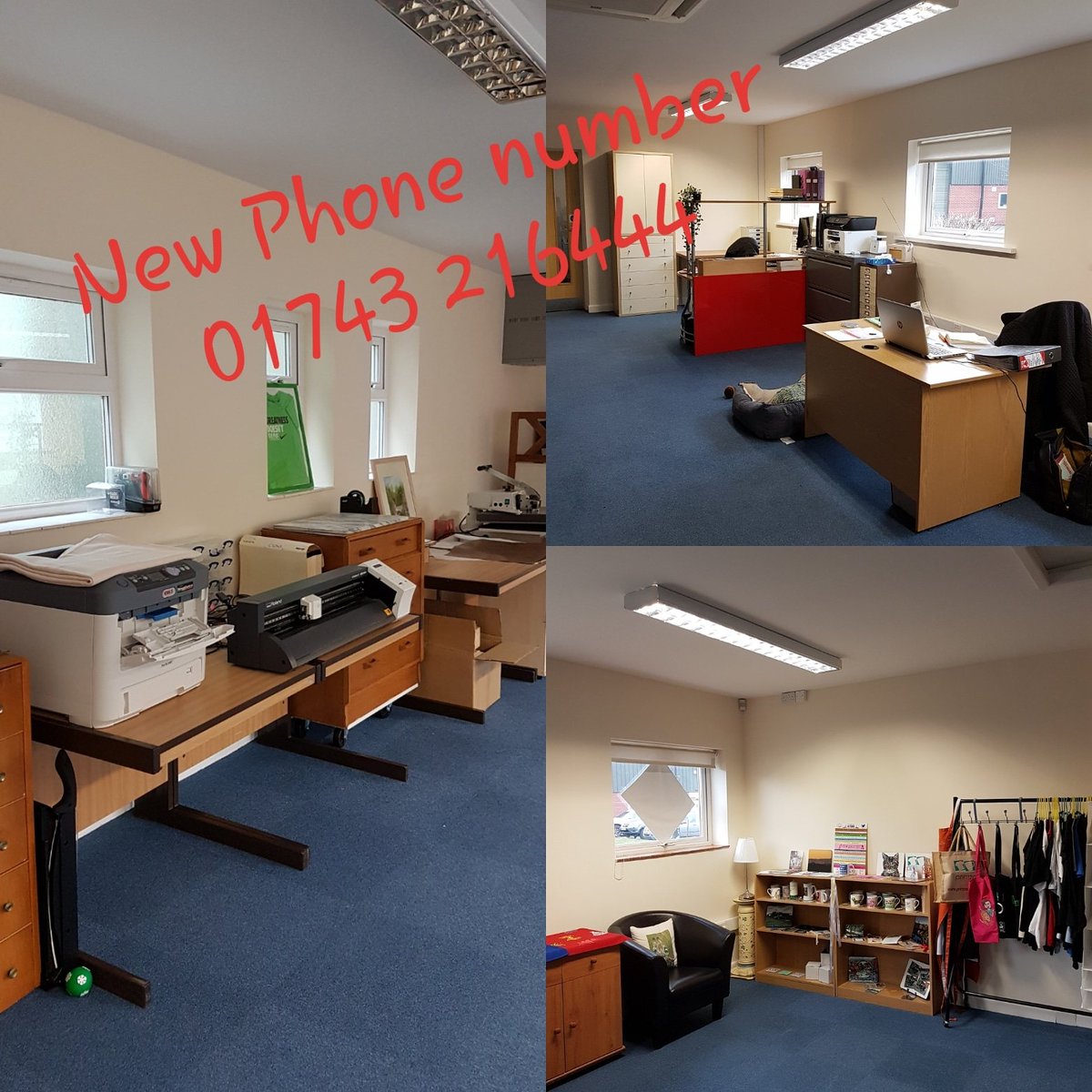 New office almost all up and running, call or message and see how we could help you with your 2020 merchandise or personalised gifts
#2020 #personalised #merchandise #gifts #Shropshire