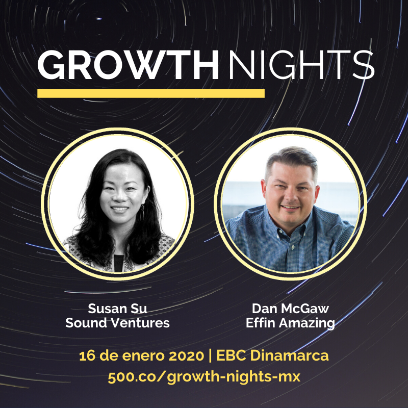 500LatAm's tweet photo. Inicia el año aprendiendo de los mejores en marketing
✨ Growth Nights ✨
✔ @susanfsu - Desarrollo de marca y alianzas
✔ Dan McGaw - CEO y founder de @effinamazing

Nos vemos el 16 de enero a las 18:30 en EBC Dinamarca
Registro 👉https://t.co/g04oTTHe9O
🔥Presentado por @Visa🔥 https://t.co/aXjqgzXwQA