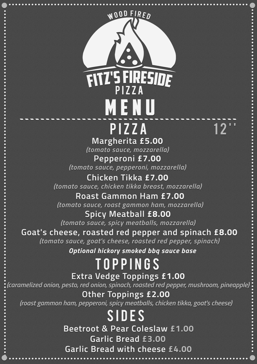 Fitz's Fireside Pizza tweet media