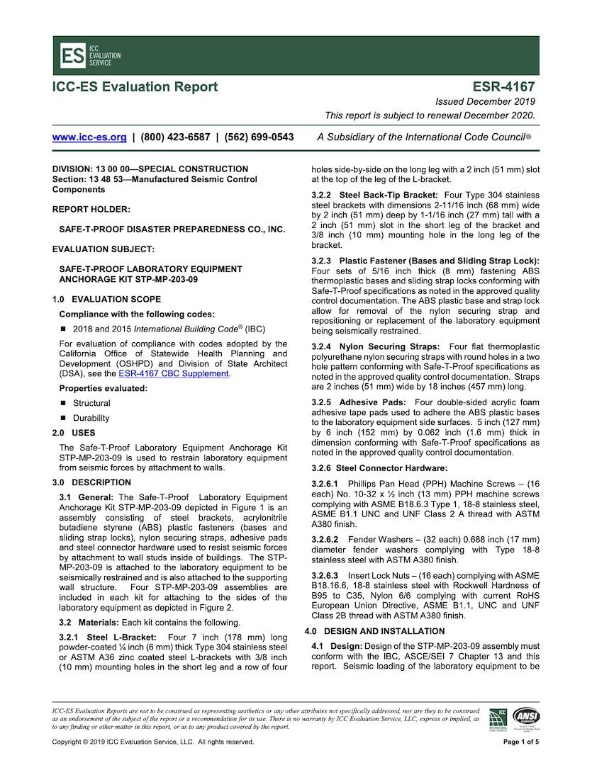 motionsafe's tweet photo. Safe-T-Proof fasteners have now been awarded the world's first-ever ICC evaluation report for an adhesive fastener! If you are as excited about this as we are, find out more about the report and Safe-T-Proof fasteners, please visit https://t.co/8hWiPta0a2 https://t.co/7nUrzuNl6g