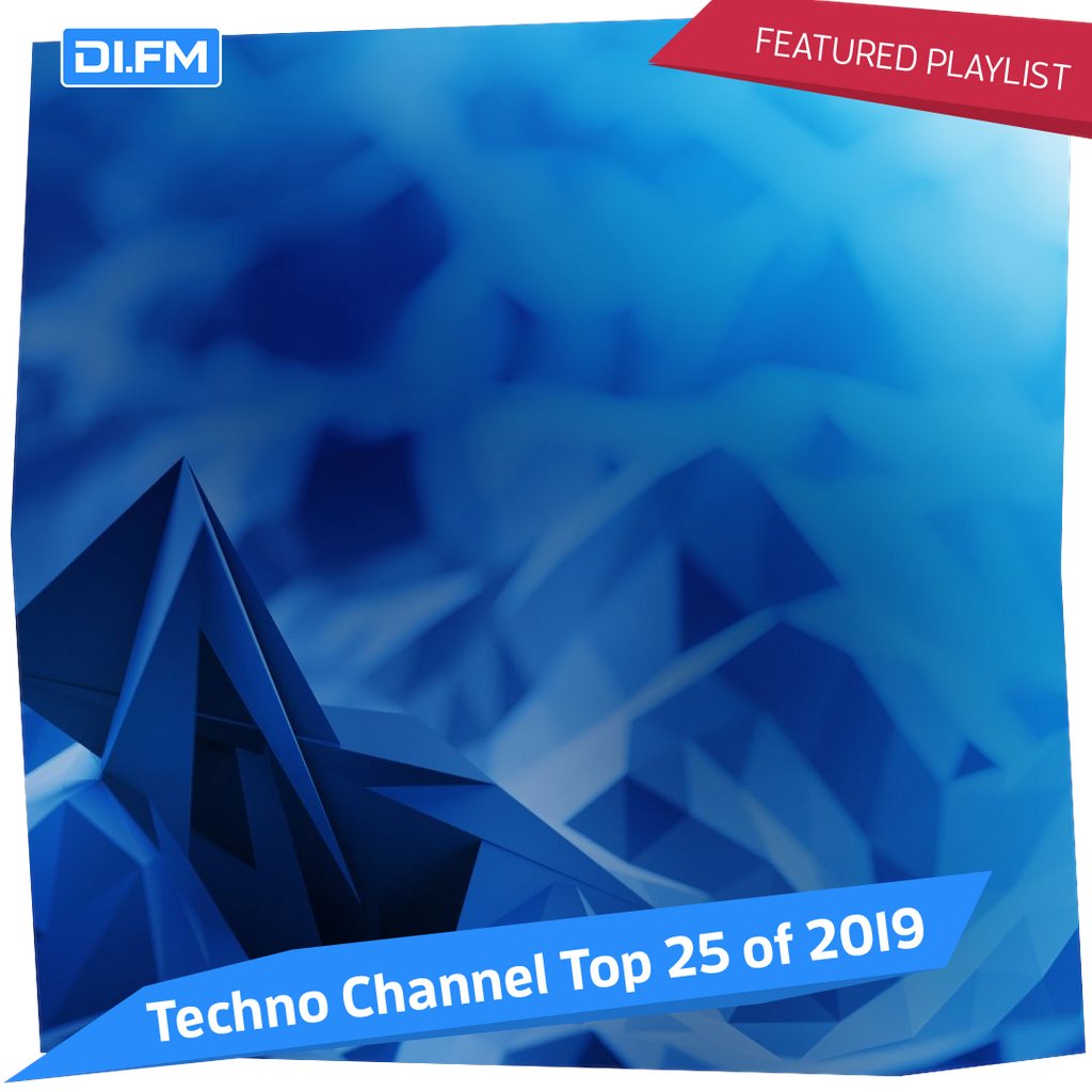 techno top 25 2019 difm playlist art