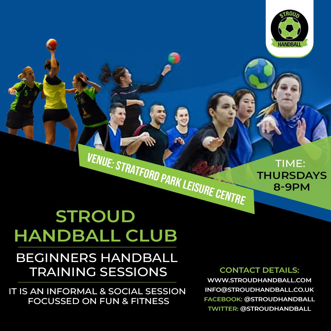 Looking for a fun and informal way to get fit this new year? Check our recreational handball session. Perfect for anyone looking for a way to keep active and learn new skills <a href="/activeglos/">Active Glos</a> @SwinGlos_Mind