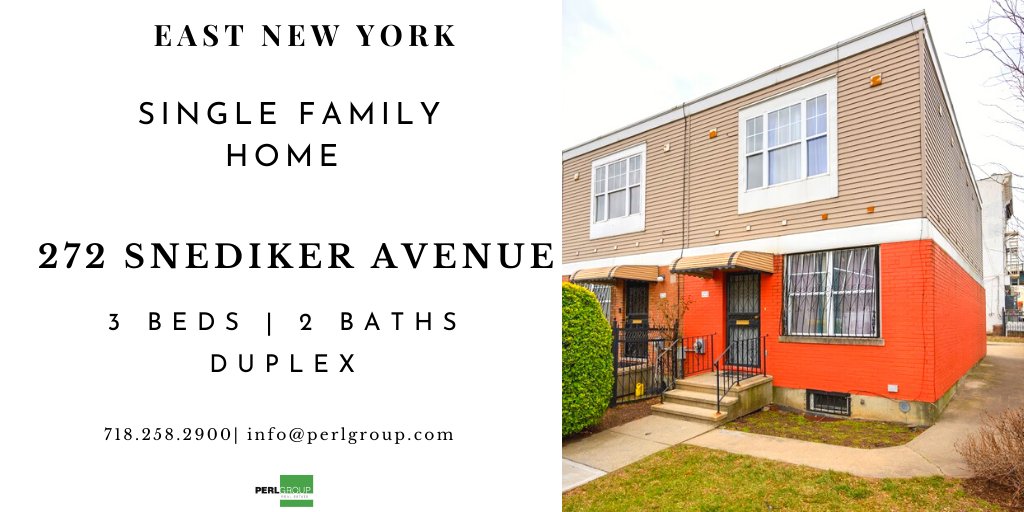 perl_group's tweet photo. ๐ NEW OFFICE EXCLUSIVE LISTING!๐
#SingleFamily Home in #EastNewYork, #Brooklyn.
Schedule An Appointment Today โ๏ธ 718.258.2900
#NewToMarket #JustListed #BrooklynRealEstate #PerlGroup #AvailableNow #SingleFamily #FTHB #BrooklynProperties #OpenHouse #WednesdayMotivation #BKNY https://t.co/UjKLyWy3Yh