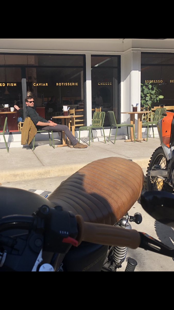 AustinNichols's tweet photo. Motorcycles and Caviar...  @swedishhillaustin https://t.co/kK7NNKc4tf