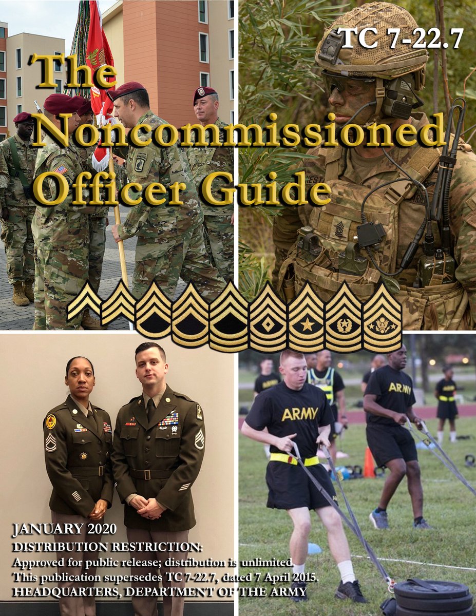 The new NCO Guide (TC 7-22.7) is now available: ausa.org/nco-guide