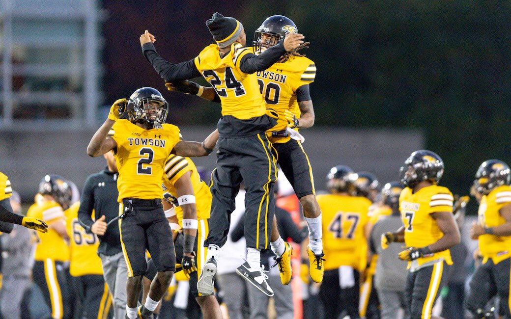 jpcupitt19's tweet photo. Blessed to receive my first Divison 1 offer from Towson University. Thank you @lyndonjohnson19 for this opportunity!! @KickItJZ @ExeterTwpFB https://t.co/C5mtMfcWPl