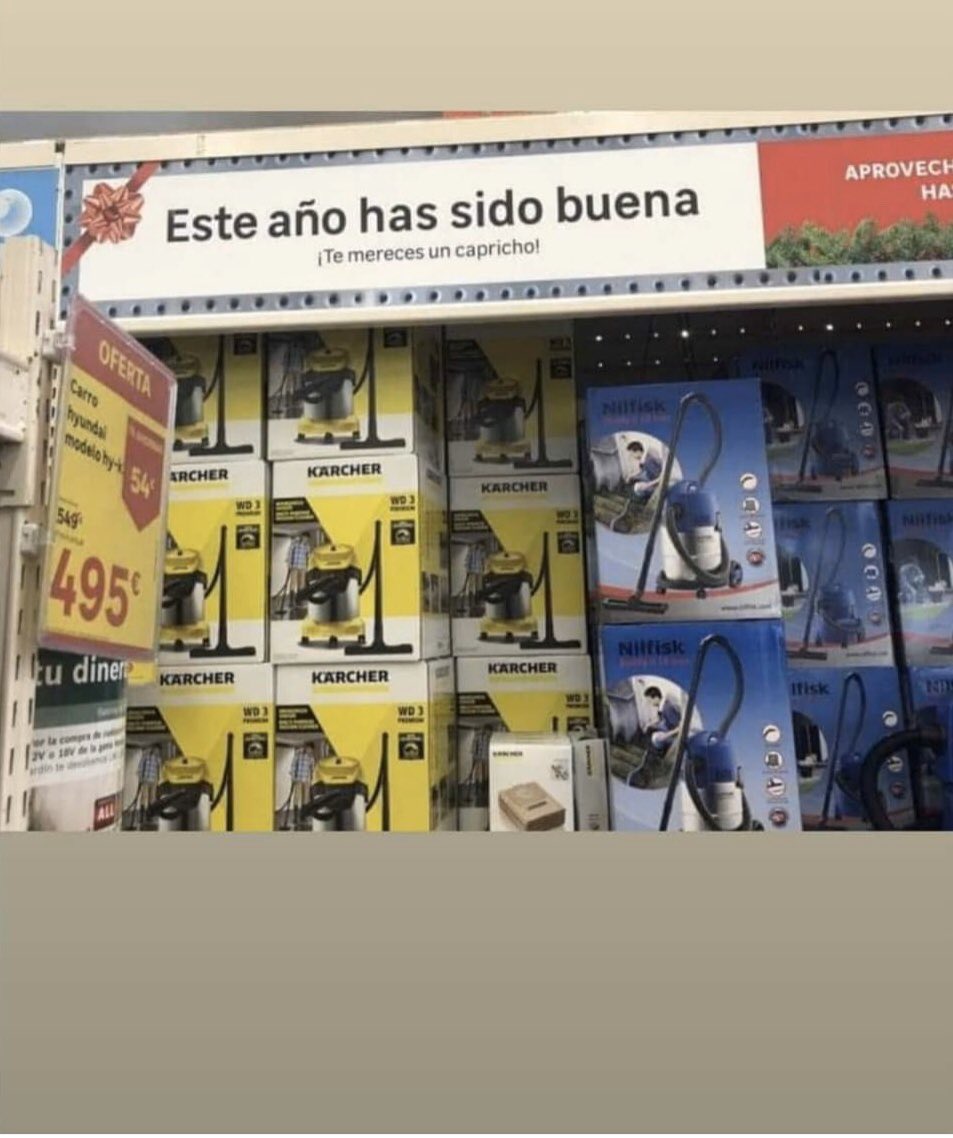 LaBoroby's tweet photo. @leroymerlin_es Este tipo de publicidad no respeta a las mujeres. Las tareas del hogar son cosa de todos los que viven en la misma casa. Lamentable error. #estereotipos #machismo https://t.co/lg3OMQ80rH