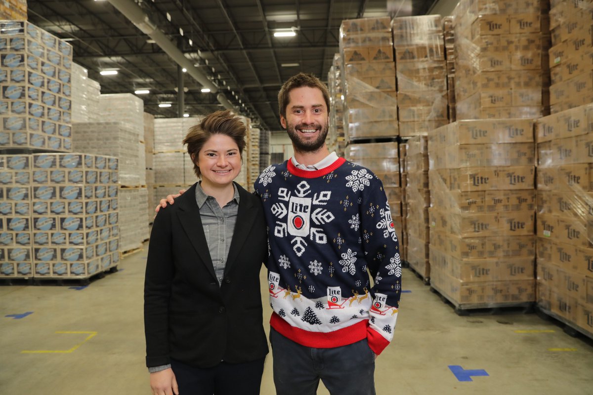 Michigan's beer and wine distributors are family businesses that are locally owned, licensed and independent. 

Pictured, left to right, are Isabel Wanty and Cooper Wanty of <a href="/Onwbeer/">O&W Beer</a>.
