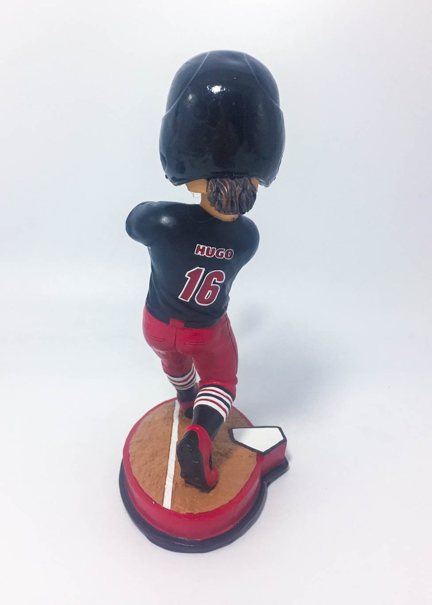 UGASoftball's tweet image. If you guessed Alex Hugo (@16newt) as the next Georgia Great bobblehead, you were right! 

Georgia softball fans can get their Hugo bobblehead on Friday, Apr. 17 when the Dawgs host Mississippi State at #TheJack! 

#DGD | #GoDawgs