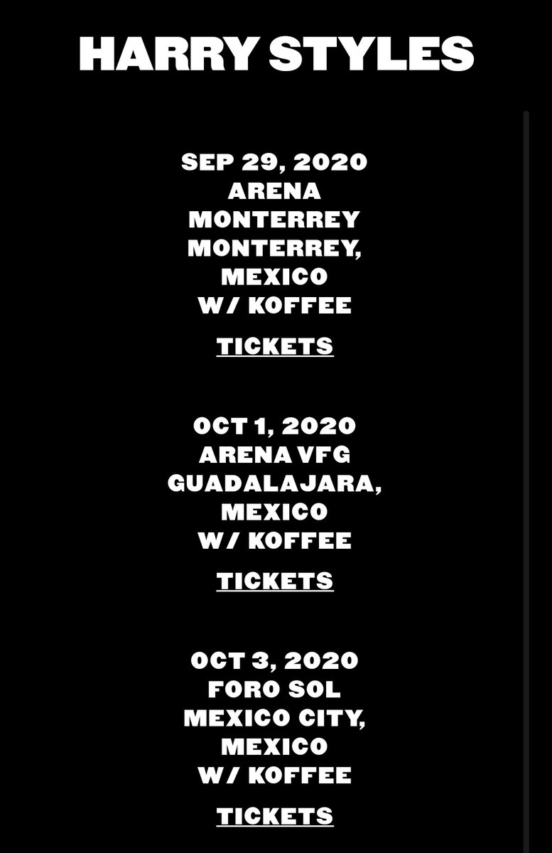 Harry Styles Mexico tweet media