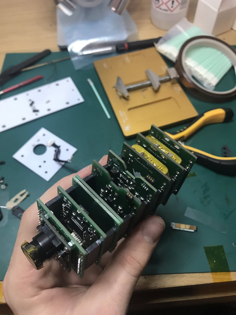 EA4HCD's tweet photo. Sneak peak at PQs? Engineering model from a couple weeks ago. https://t.co/0RmqOFdqdV