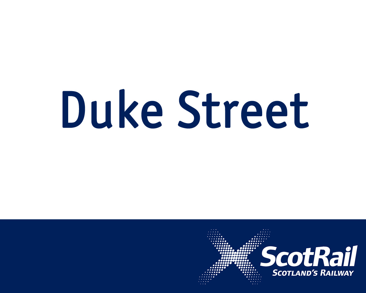 ScotRail's tweet photo. NEW: Due to a fault with the signalling system at Duke Street our services between Springburn and Dalmuir will be delayed or revised. I'll update you as soon as I can. ^Megan https://t.co/43T8d8GwKK