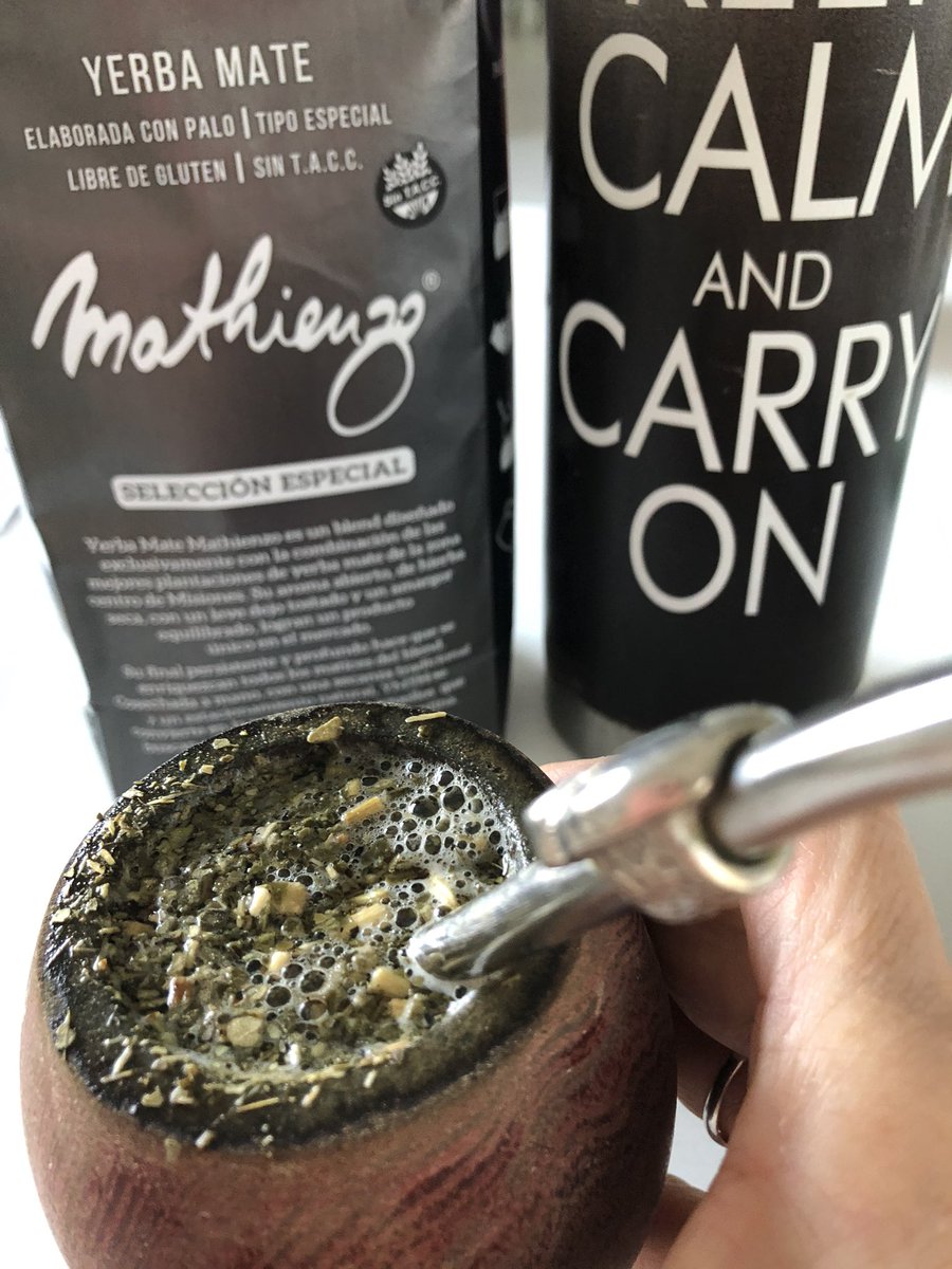 SashaDixit's tweet photo. Y ahora si tomaré unos #matienzos 😉🧉 #mateando #mathienzo https://t.co/vfmMarHLDU