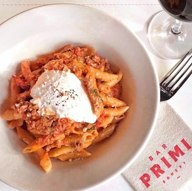 BarPrimi's tweet image. Penne, ragu alla bolognese, ricotta #pasta #dinner #bowery #penne #barprimi