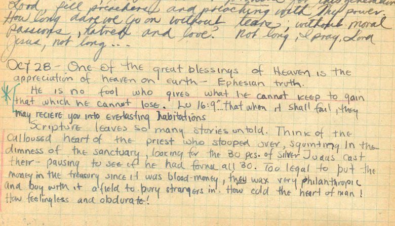 DustinBenge's tweet photo. “He is no fool who gives what he cannot keep to gain that which he cannot lose.” Jim Elliot

Jim Elliot, Nate Saint, Pete Fleming, Roger Youderian, and Ed McCully — missionaries to the Auca people — were killed on this date in 1956. 

HT @BryanCBailey https://t.co/ZioQwjulKs