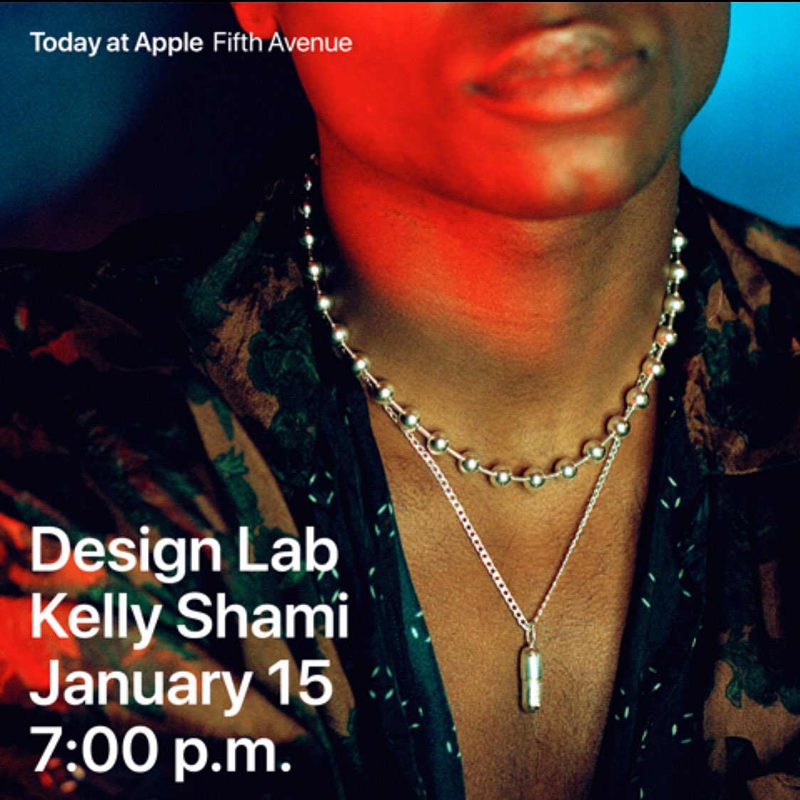 kellyshami's tweet photo. NEW YORK: JANUARY 15 🍎 come hang with me and let’s talk jewelry at @Apple Sign up here: https://t.co/Z0IiQLpzed #todayatapple https://t.co/6d6kLCI5ps